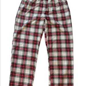 Ralph Lauren Plaid Lounge Pants - Red & Cream Men’s XL Loungewear Fleece